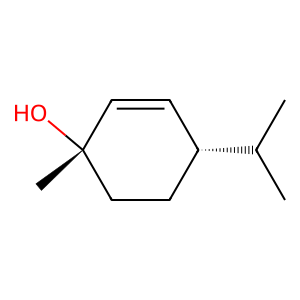 Structure of (z)-p-menth-2-en-1-ol