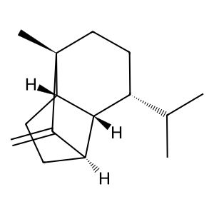 Structure of sativene