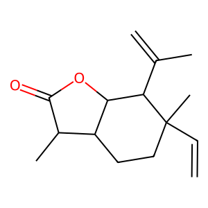 Structure of saussurea lactone