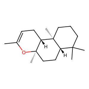 Structure of sclareol oxide