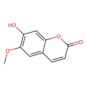 Structure of scopoletin