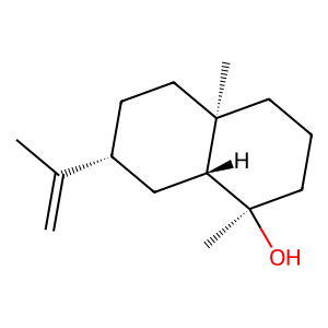 Structure of selin-11-en-4beta-ol