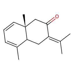 Structure of selina-1,3,7(11)-trien-8-one