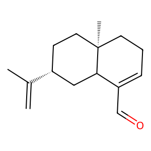 Structure of selina-3,11-dien-6-a-ol