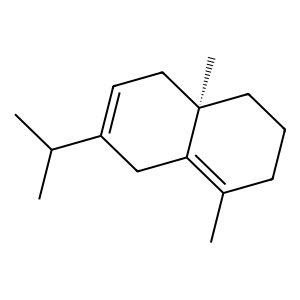 Structure of selina-4,7-diene