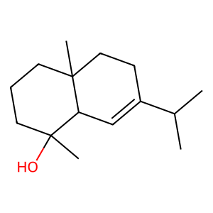 Structure of selina-6-en-4-ol
