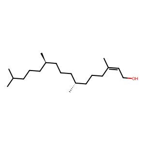 Structure of (z)-phytol