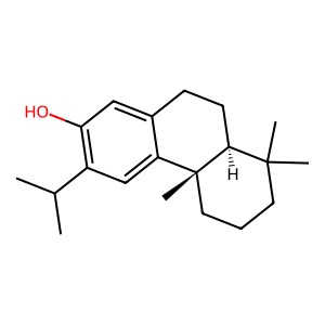 Structure of sempervirol