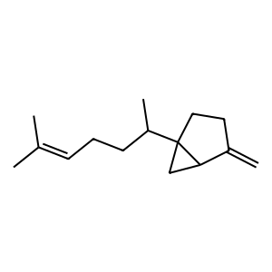 Structure of sesquisabinene