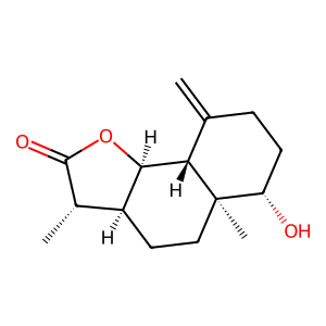 Structure of sesquiterpenoid-hydrocarbon