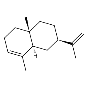 Structure of shyobunone+alpha-selinene