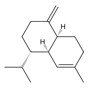 Structure of sigma-muurolene