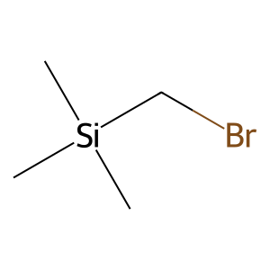 Structure of silane  (bromomethyl)-