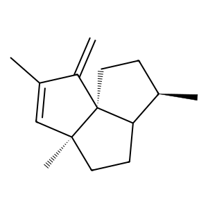 Structure of silphiperfola-5,7(14)-diene