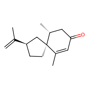 Structure of solavetivone