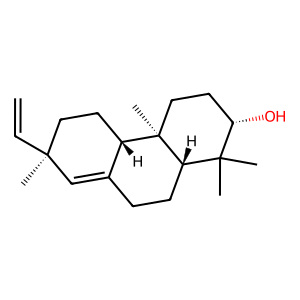 Structure of sopimara-9(11),15-diene
