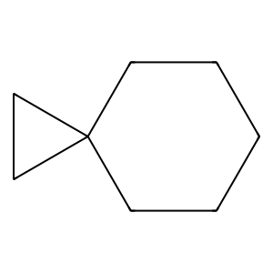 Structure of spiro(2.5)octane