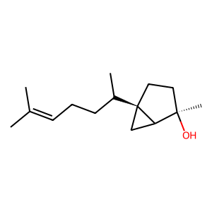 Structure of (z)-sesquisabinene hydrate