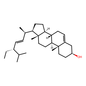 Structure of stigmasterol