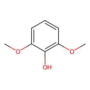 Structure of syringol