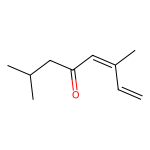 Structure of (z)-tagetone