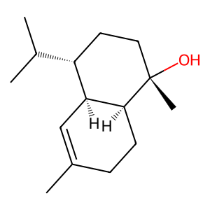 Structure of tau-muurolol