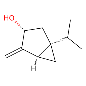 Structure of tau-sabinol
