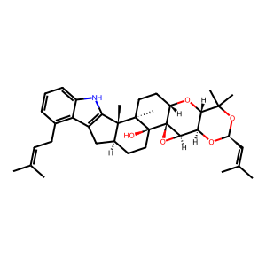 Structure of terpendiol