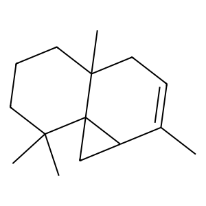 Structure of (z)-thujopsene
