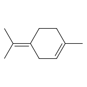Structure of terpinolenec