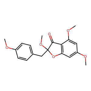 Structure of tetra-o-methyl-scutellarein