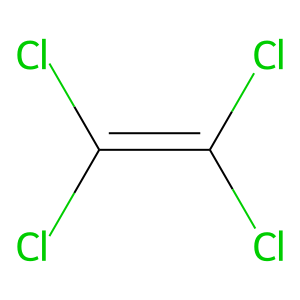 Structure of tetrachloroethylene