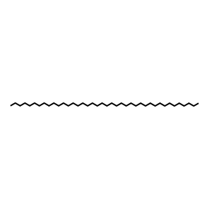 Structure of tetracontane
