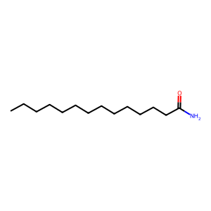 Structure of tetradecanamide