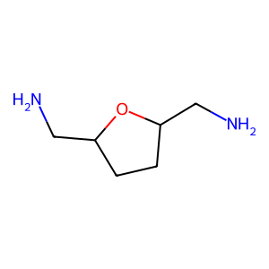 Structure of tetrahydrofuran (2,5-diethenyl-2-malpha thyl)