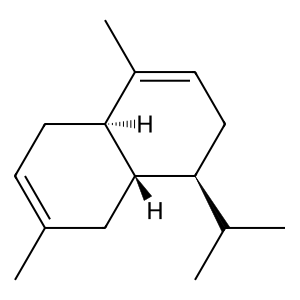 Structure of theta-cadinene