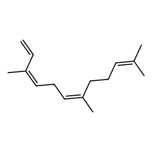 Structure of (z, z)-alpha-farnesene
