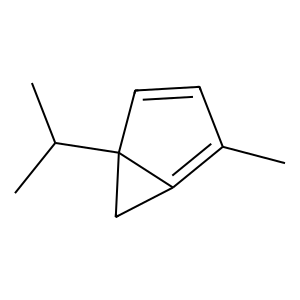 Structure of thujadiene