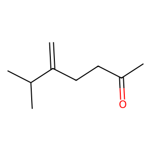 Structure of thujaketone