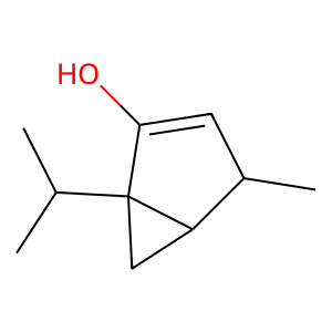 Structure of thujenol