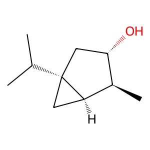 Structure of thujol