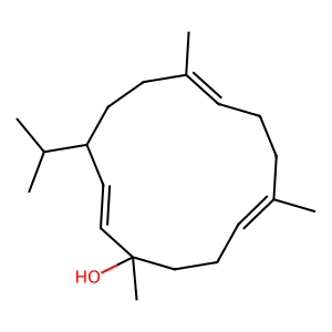 Structure of thunbergol