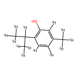 Structure of thymol d
