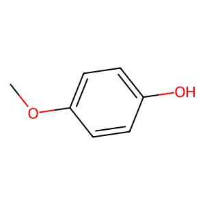 Structure of thymol hydroquinone methylether