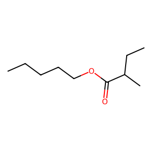 Structure of thymyl-2-methylbutyrate