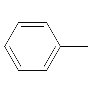 Structure of toluene