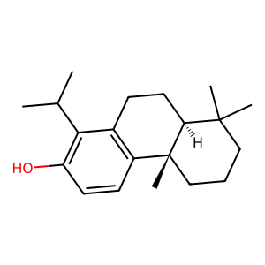 Structure of totarol