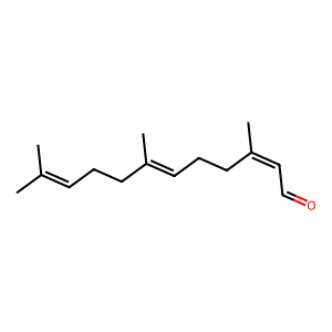 Structure of (z,e)-farnesal