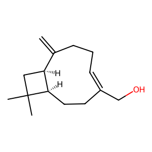 Structure of trans-14-hydroxy-9-epi-caryophyllene