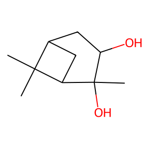 Structure of trans-2,3-pinanediol